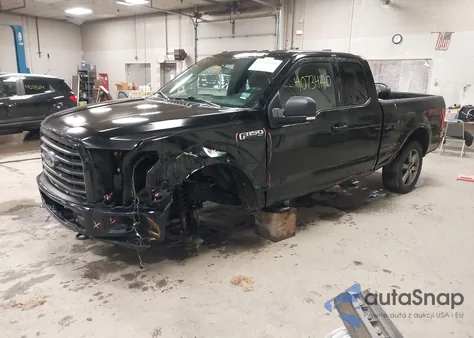 2017 Ford F-150 Xlt from USA, damaged, VIN 1FTFX1EF7HFC74653